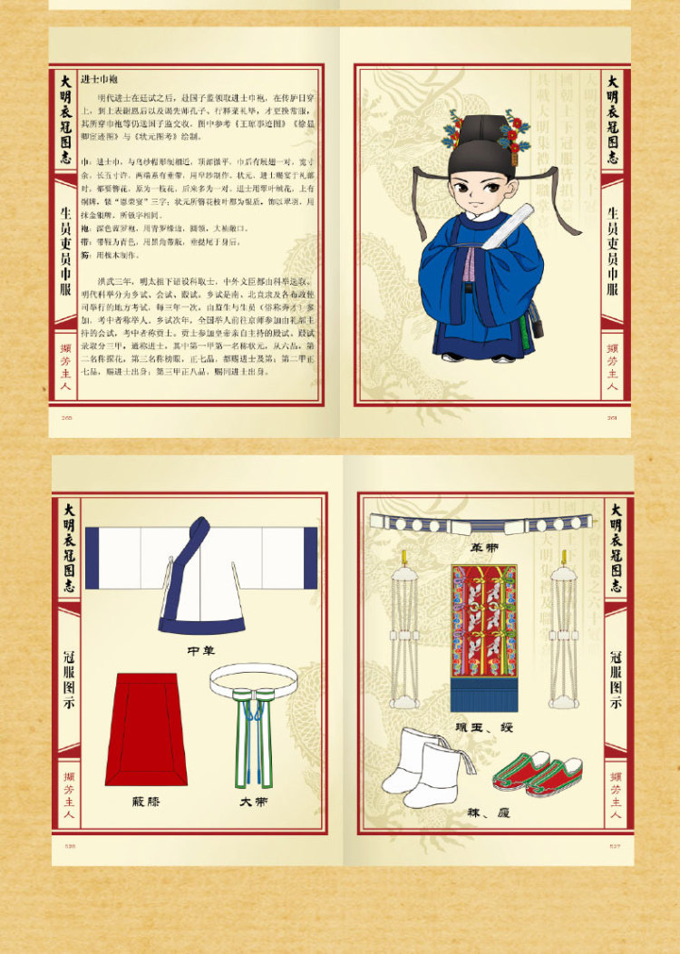 大明衣冠图志(q版)(精)