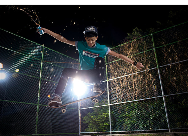 梵域成人儿童休闲四轮滑板滑板 ms102 绿魔