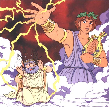 版权页:    插图:    米达斯国王坐在一块大石头上,静静地听着.