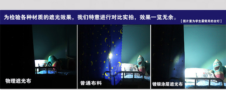 
                                        茵凡学生寝室床帘物理遮光布上下铺开门式封闭式床帘床幔大学生寝室必备神器 藏蓝色满天星 1片装(1.2m)                