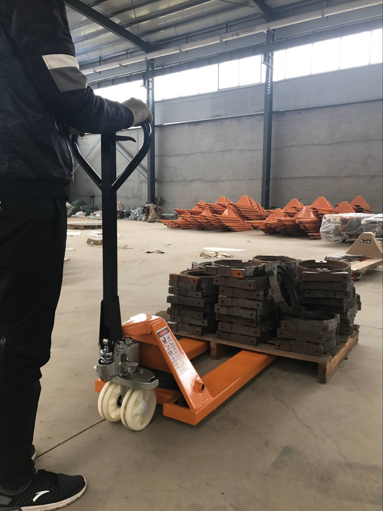 地牛叉车手动液压搬运车手推托盘铲车拖车装卸车2吨3吨5吨油压车定制