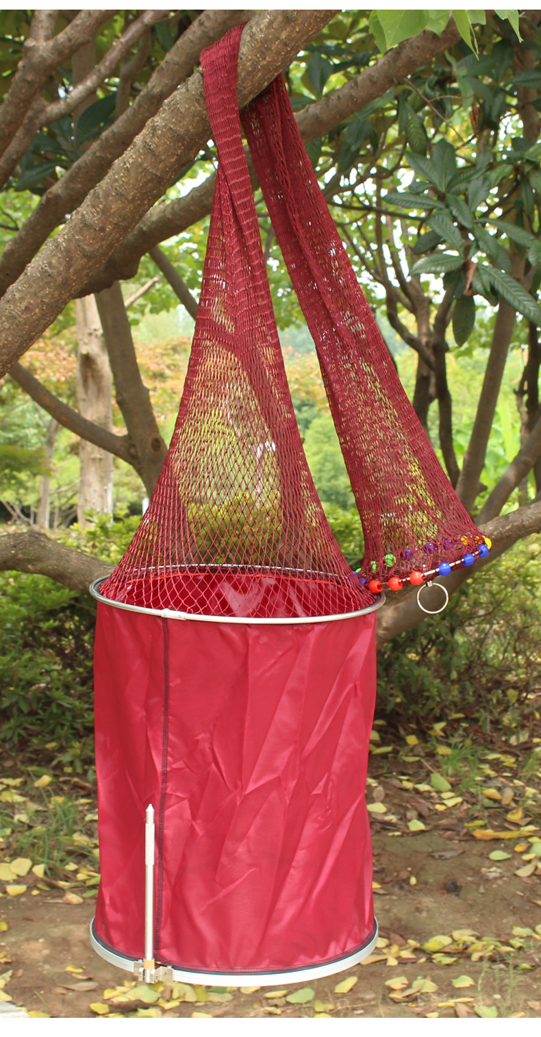 旋龙鱼护网兜鱼网装鱼袋黑坑鱼户尼龙渔户双圈速干编织渔护五彩40直径