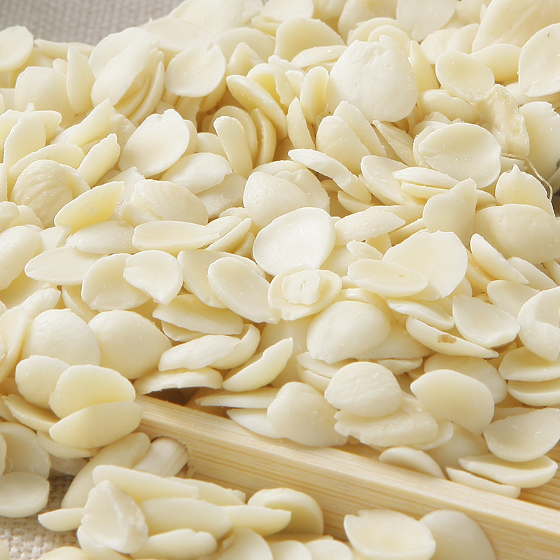 承德原味南杏仁甜杏仁片白杏仁生杏500g 1000g