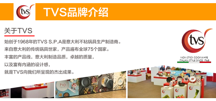 
                                        TVS 意大利原装进口炒锅平底不粘锅 炒菜无油烟平底锅【赠送锅铲锅盖】 32CM轻舞飞扬                
