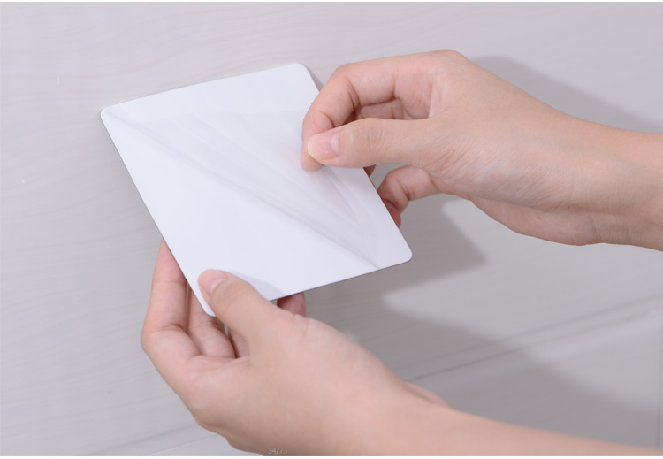 无痕贴不锈钢置物架风筒电吹风机架吸盘 乐贴吸盘带辅助膜