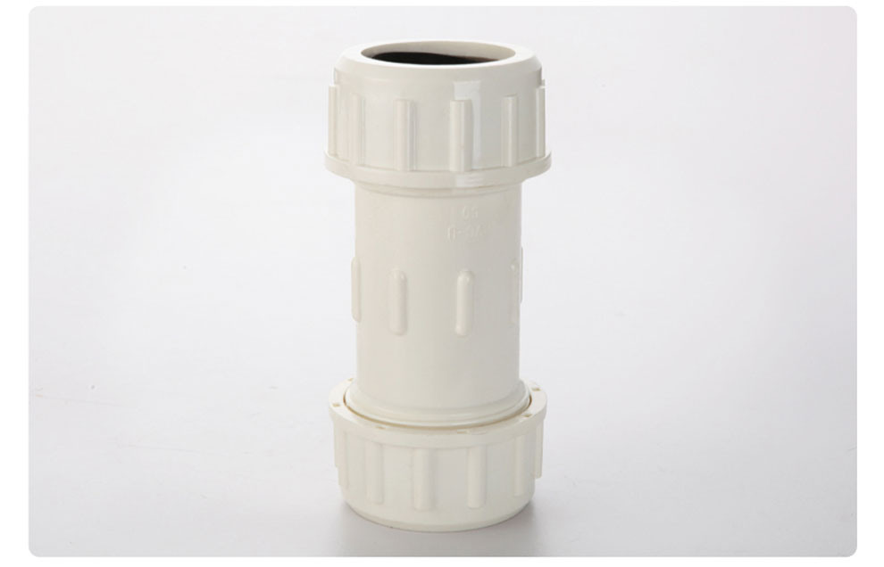 一靓pvc快接接头抢修漏水接头pvc管件水管配件活接阀门快接pvc快接