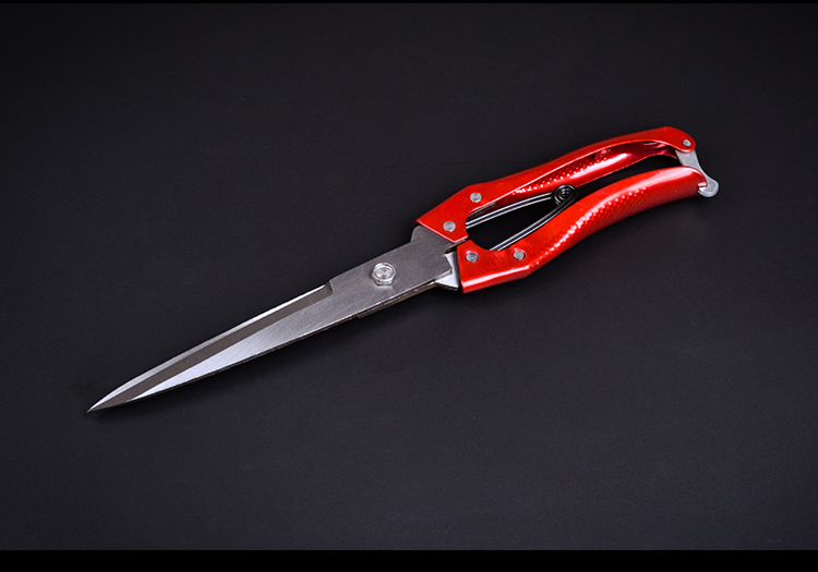 清风苑万豪手动牛羊毛剪子马鬃剪兔毛剪刀宠物剪羊毛剪弹簧绵羊皮革