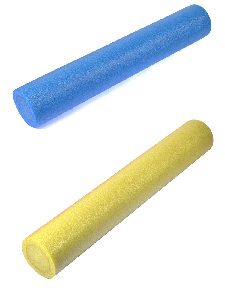 瑜伽柱 平衡棒 foam roller 普拉提 黑色 15*90cm