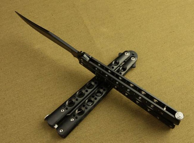 sky window 蝴蝶练习刀 甩刀(43s黑色)