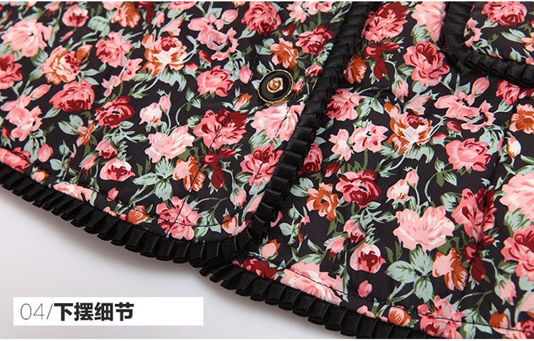
                                        千仞岗冬款女装羽绒服 中老年花色马夹内恤妈妈装羽绒马甲内胆8062 937黑色 2XL/180                