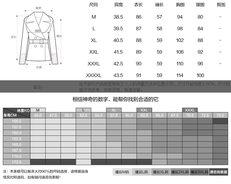 春季新品风衣 修身显瘦气质长袖翻领单排扣毛呢大衣女中长款 粉红色 XL