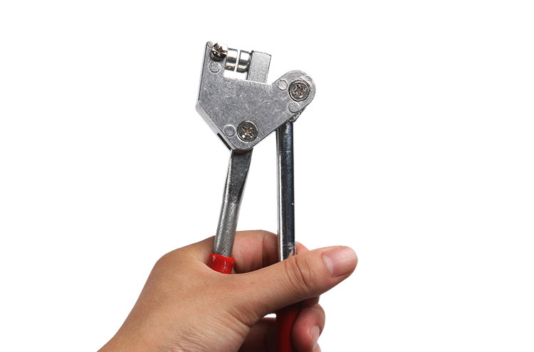 伊莱科普通型直柄铅封钳 封口钳封表钳 可刻字 刻字费用(凹字)【图片