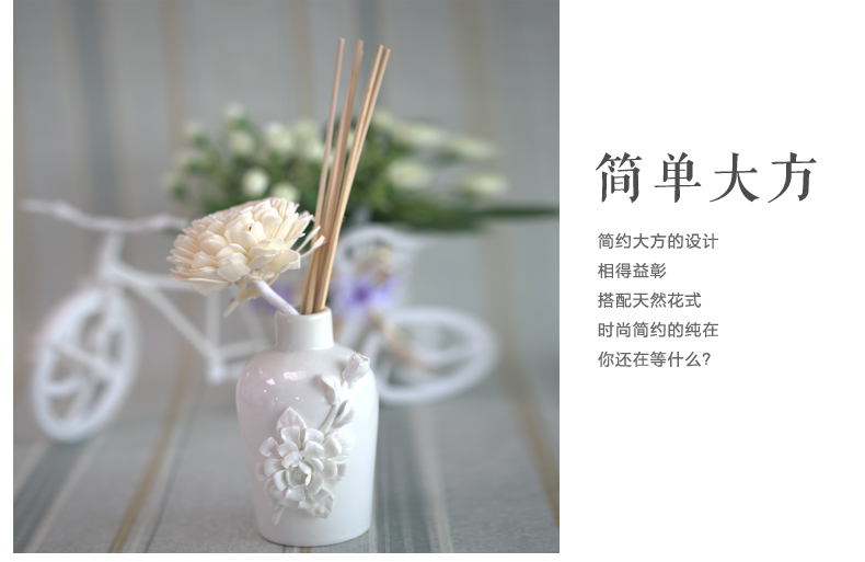 
                                        香氛空间 无火香薰套装 室内香薰精油 无烟香薰瓶 养生器械 套装 茉莉                