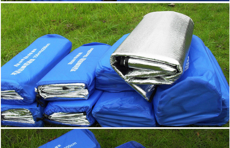 户外防潮垫防水防潮帐篷垫子露营加厚野餐垫 双面铝膜爬行垫子 150*