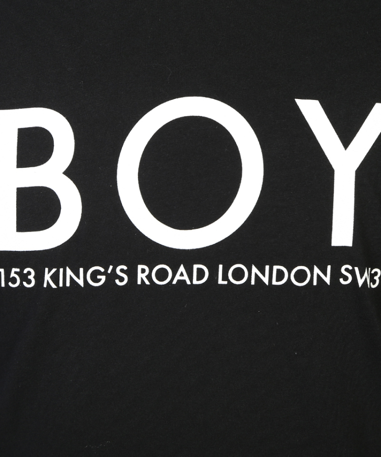 伦敦男孩boy london伦敦男孩男装短袖t恤/polo黑色全棉n1011blk s