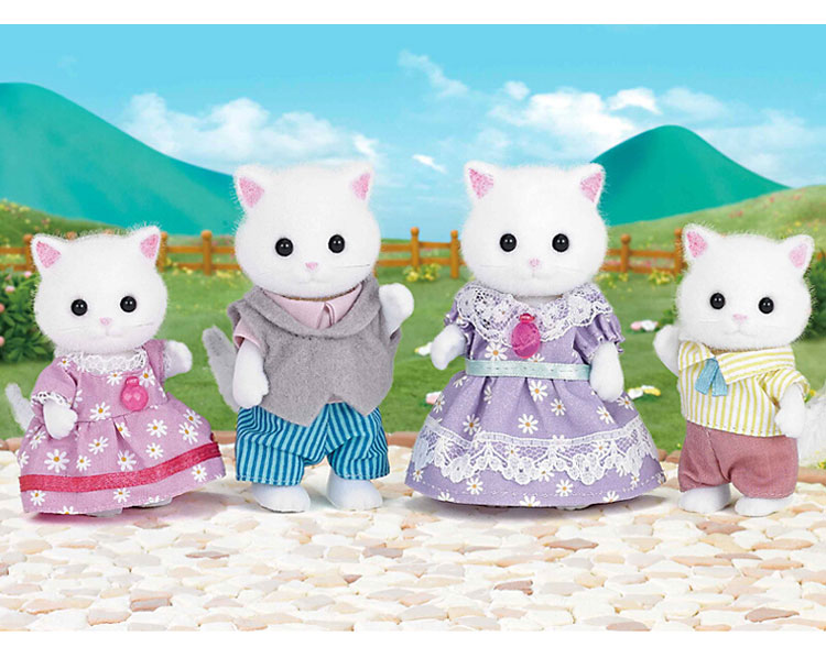 森贝儿家族玩具森林动物家族儿童玩具 双人泳装套syfc52338