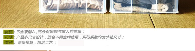 
                                        天马Tenma 透明塑料收纳箱车载储物箱劳克斯整理箱加厚收纳盒两个装 440M(21L两个装) 两个组合装                