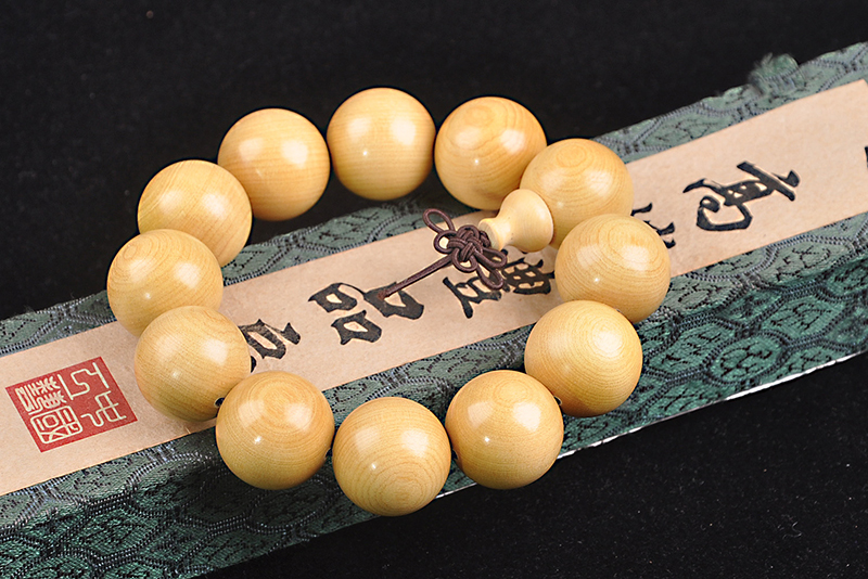 玫之尔天然湖北高山小叶黄杨木手串精佛 20mm【图片 价格 品牌 报价】