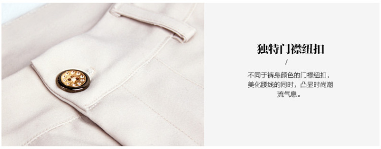 雅羊人休闲裤女夏季薄款显瘦西裤小脚裤职业大码女裤铅笔裤长裤子 黑色 L