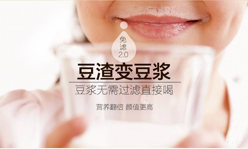 Joyoung九阳 DJ13B-C660SG破壁免过滤双磨全钢多功能豆浆机