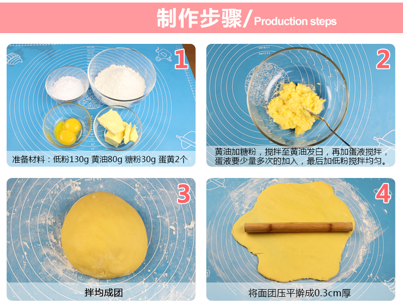 
                                        佳士比（JUSBE） DIY烘焙工具卡通饼干模饭团饼干3D三维立体饼干西点模具6款12件                