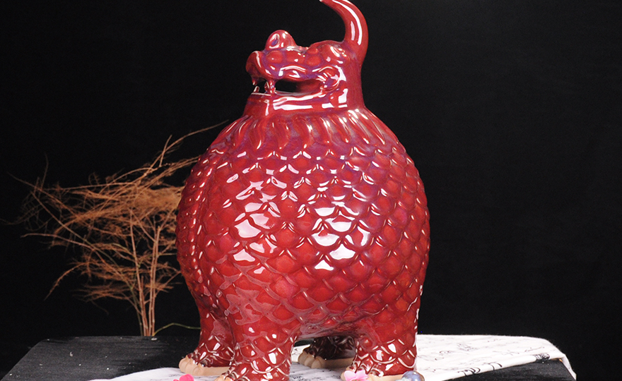 钧瓷器礼品 大宋官窑 貔貅