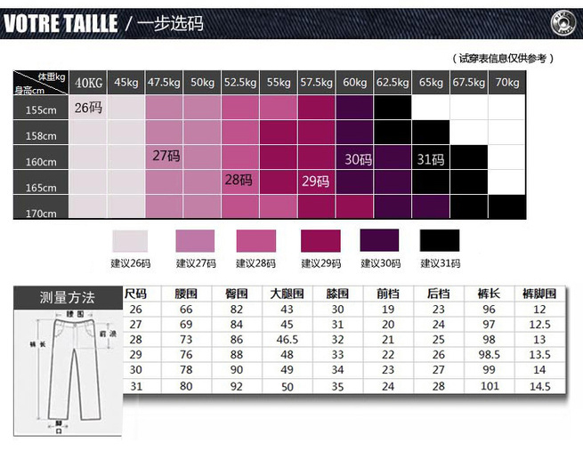 风之蝶 2015秋冬新款韩版女装新款女士修身显瘦弹力铅笔裤小脚裤中腰女士牛仔裤长裤 图片色 31码