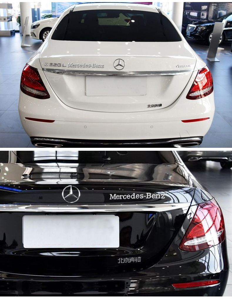 佑臂19年20款新奔驰e300l尾标改装mercedesbenz字母汽车标贴梅赛德斯