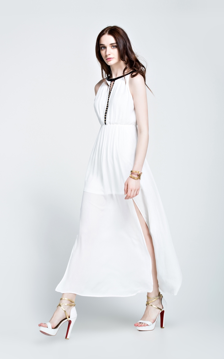 模特佩戴配饰均为搭配不做销售用途.