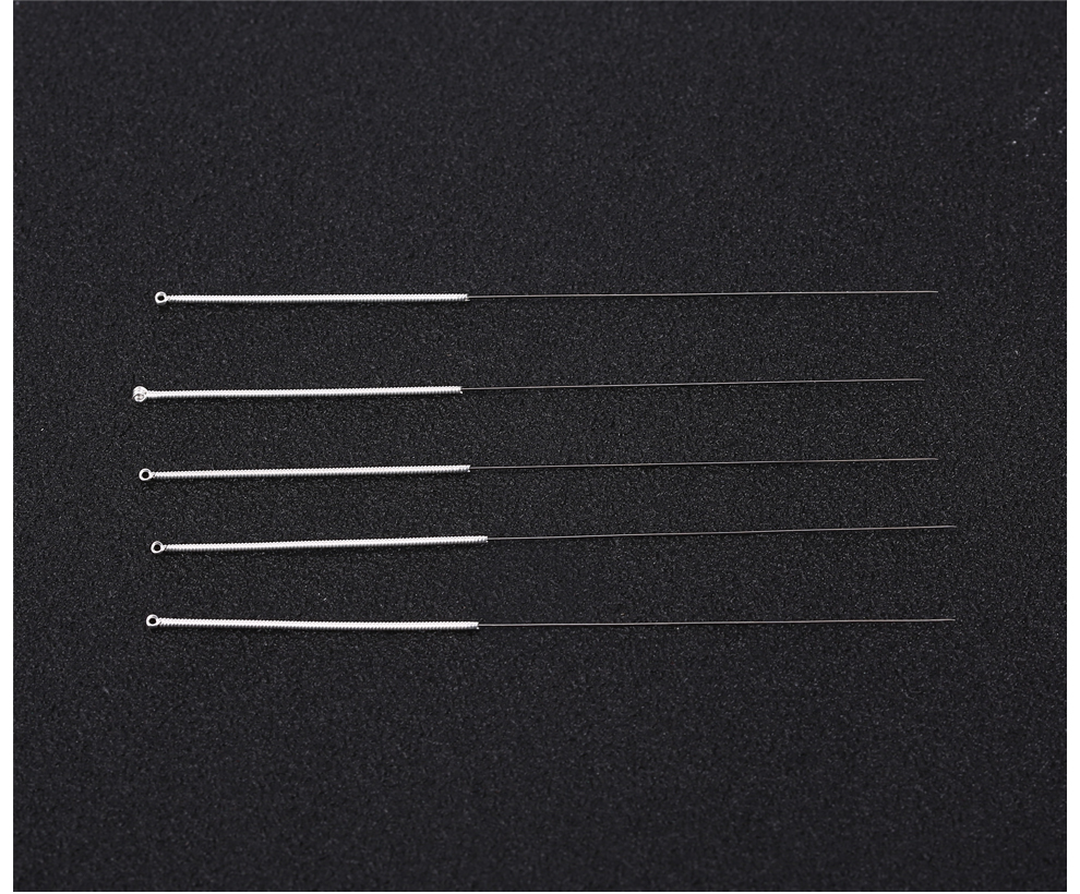 泉河 非一次性针灸针可反复使用 银柄针灸针钢针200支装 0.3*13mm半寸