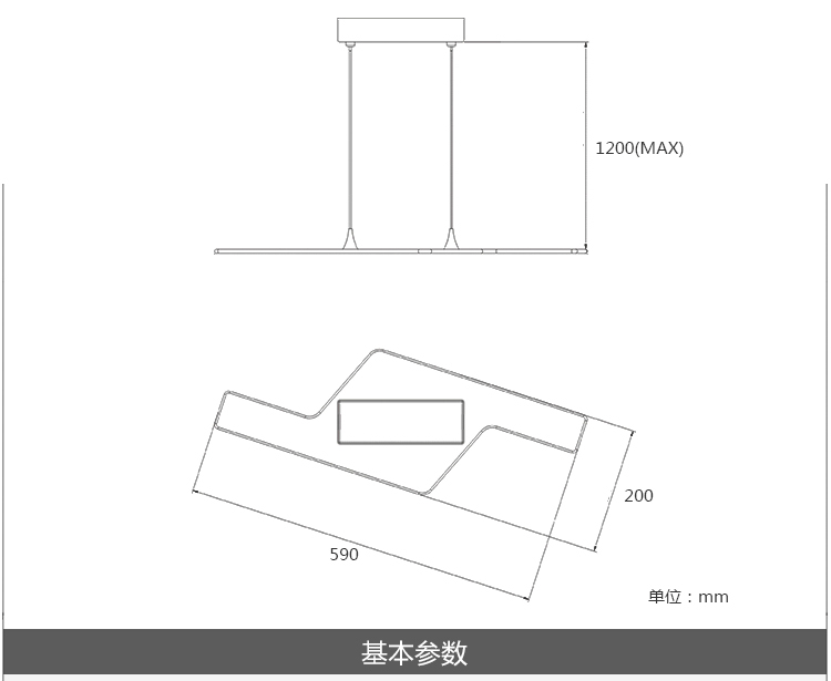Adot led餐厅吊灯 个性吊灯 现代简约 吧台创意吊灯 艺术饭厅吊灯 正白光