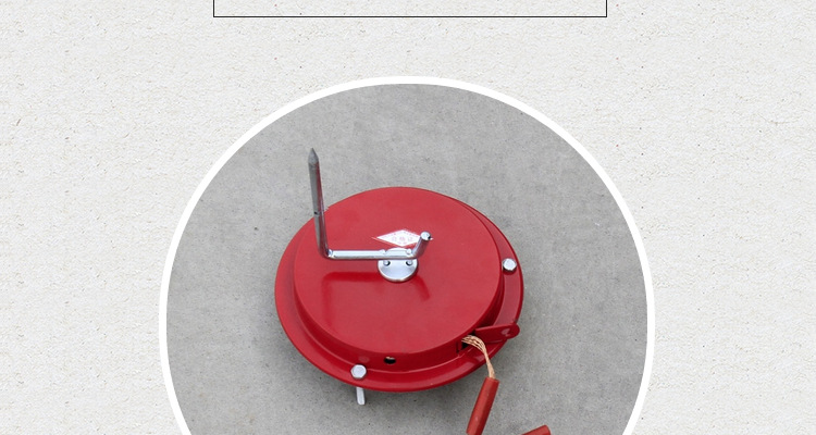 防爆静电接地卷盘伸缩式静电接地报警器油罐车用导静电盘5米手动铜线