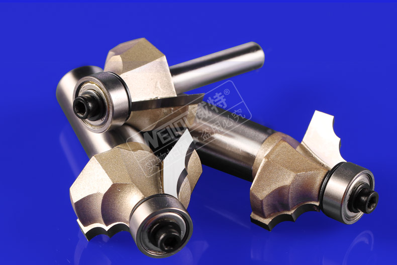 威特双r线刀线条刀具木工铣刀柜门线条刀装饰木板线条刀门板刀具 1/2*