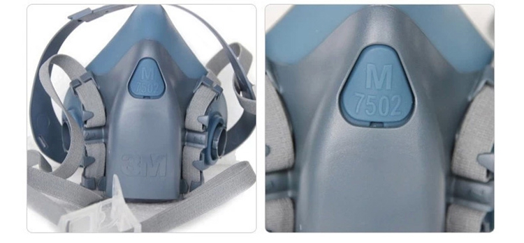 
                                        3M 7502半面罩（中号标准号） 7501（小号）硅胶主体面具  不能单一使用 7501小号面具                