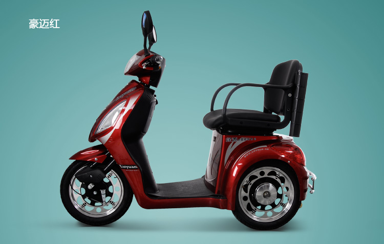 绿源电动三轮车 代步车 单人老年人电动轮椅 买菜 老人出行方便 安全