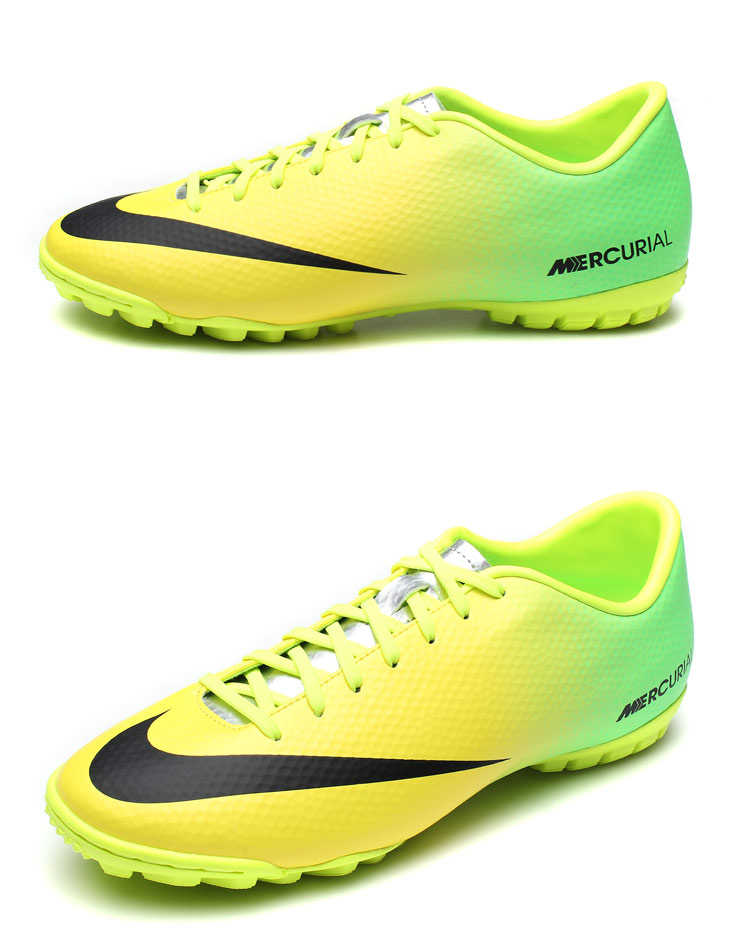 正品耐克/nike c罗刺客9代 tf 男子人草训练碎钉足球鞋555615-703