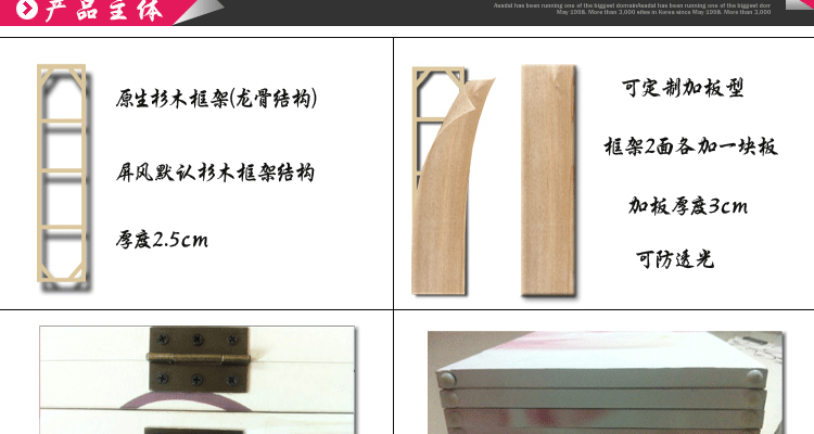 客厅 卧室玄关门简约现代布艺折屏折叠屏风 防水  加版型  一扇
