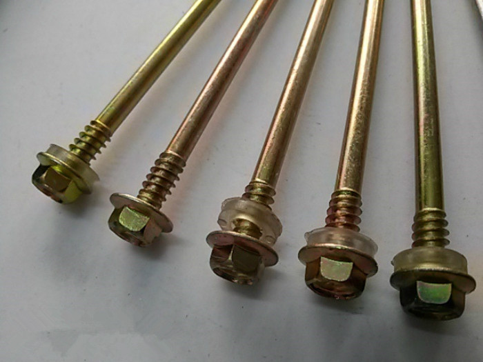 外六角钻尾螺钉彩钢瓦钉燕尾螺丝钉自钻自攻钻尾螺丝m5整盒sn2891 m5*