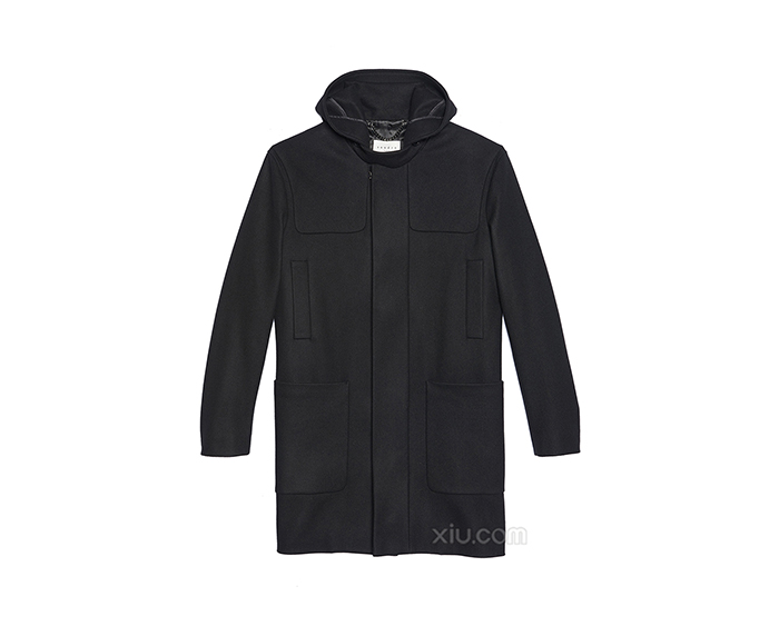 sandro 男士大衣 duffle coat duffle-62 黑色 s