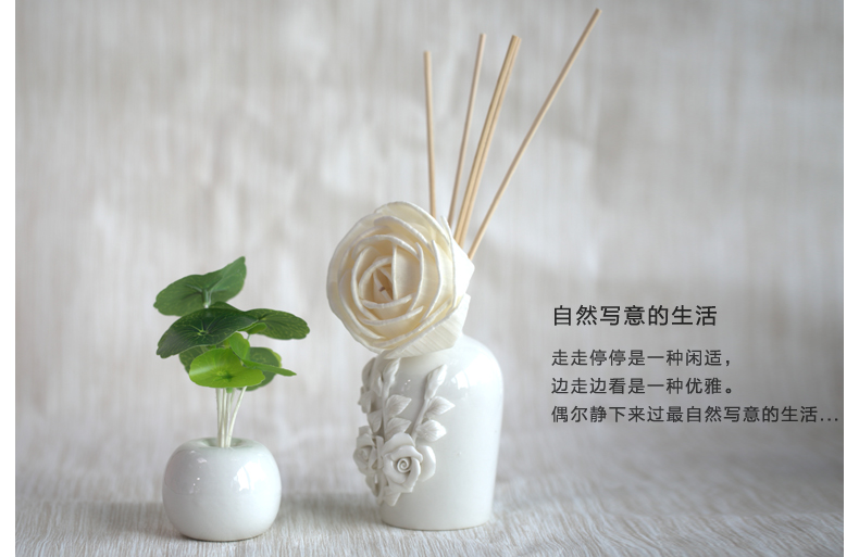 
                                        香氛空间 无火香薰套装 室内香薰精油 无烟香薰瓶 养生器械 套装 茉莉                