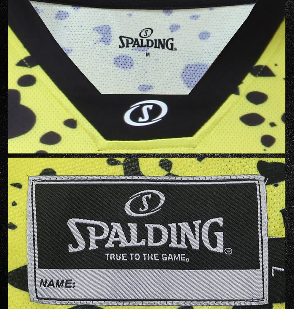 斯伯丁spalding篮球比赛服宽松透气球衣男士无袖运动背心20065白色