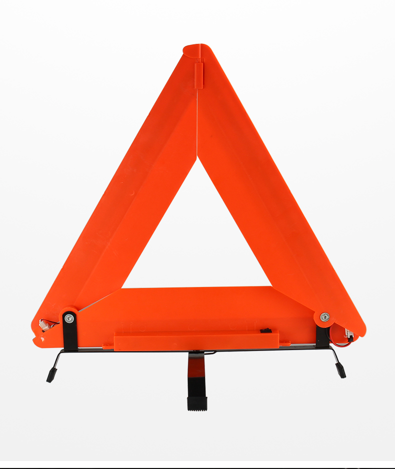 其他 自动发光汽车三角架警示牌车用三脚架车载三角牌停车标志支架