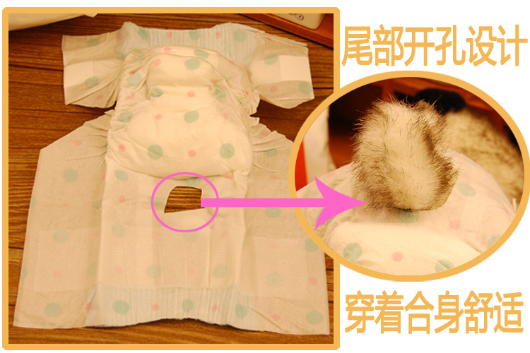 dono生理裤纸尿裤尿不湿姨妈巾一次性月经裤母宠物狗安全裤泰迪卫生裤