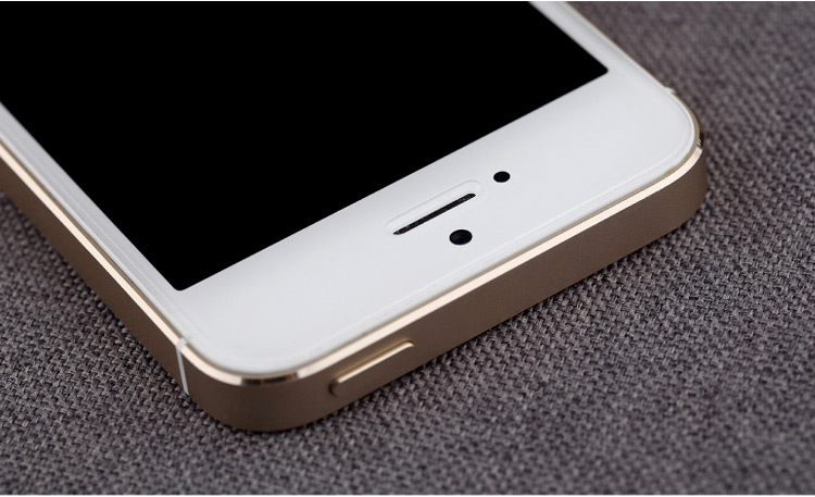 
                                        【京东直发】每度 苹果SE钢化膜 苹果5s手机贴膜iphone5防爆膜 高清覆盖i5s膜五                