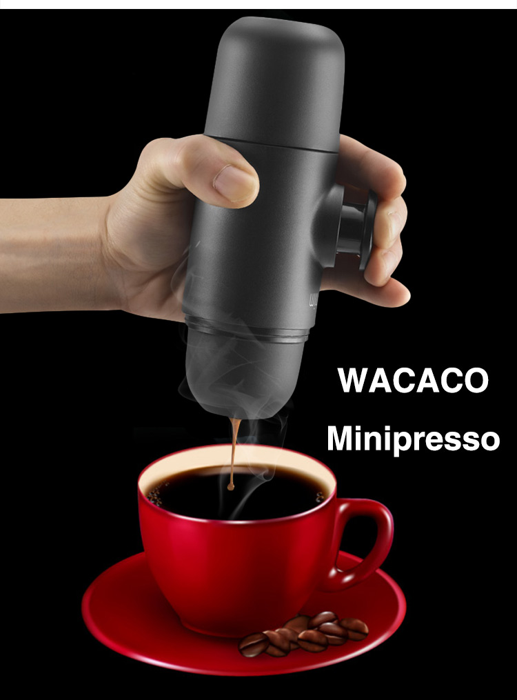 玩者 WACACO Minipress 浓缩迷你咖啡机 便携咖啡机 家用咖啡机 胶囊咖啡机 GR粉版