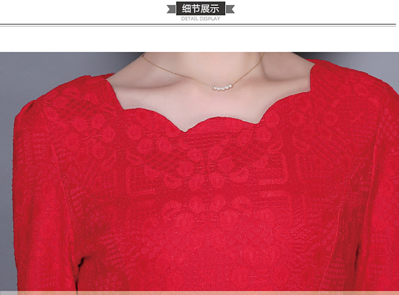 摩纤2016秋冬季新款女装针织长袖连衣裙秋 修身中长款打底衫毛衣打底裙子秋装女M1606 酒红色 M.