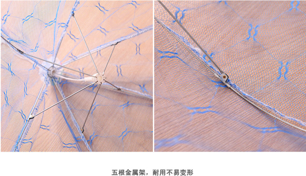 玛丽弟弟 饭菜罩子 大号蕾丝可折叠圆形菜罩 长方形网纱防苍蝇餐桌饭菜罩子食物透气防尘盖 复古紫荆花长方形