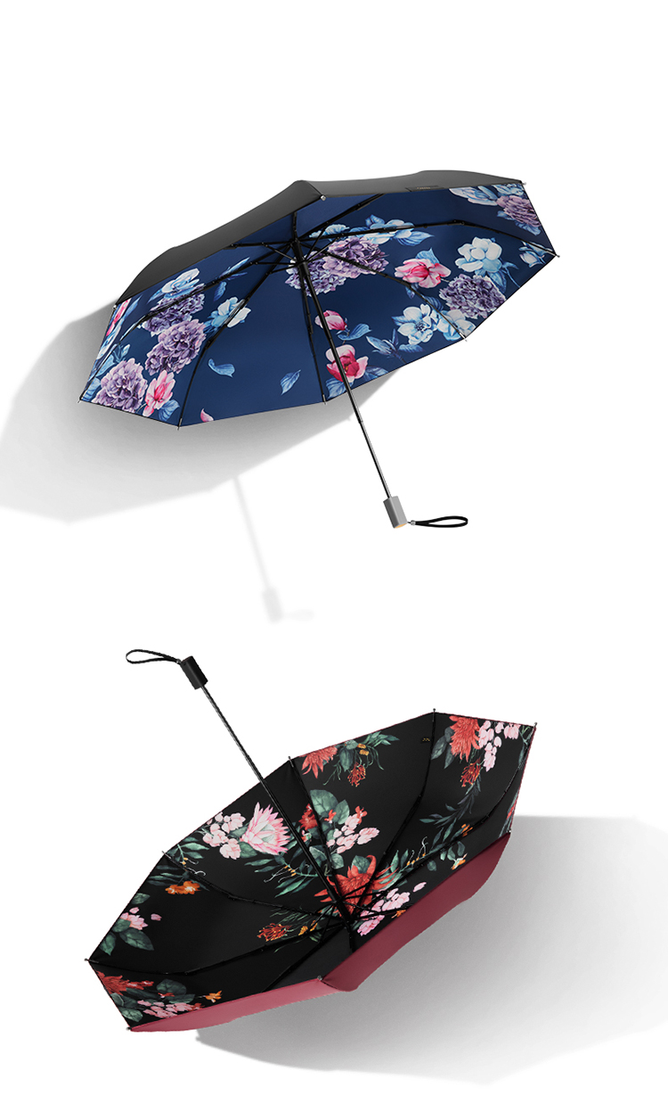 蕉下 小黑伞 black-300 锦绣