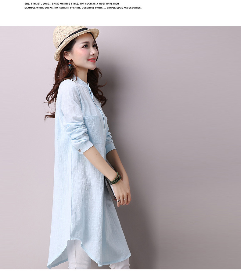 00g 货号:p16ch009967 腰型:中腰 风格:ol通勤 领型:立领 质地:棉