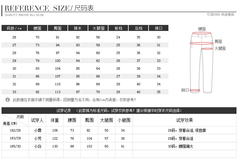 香歌莉女裤2016春季新品九分哈伦裤竖条纹小脚休闲裤女款小西裤【S14D02】 橘条深蓝底哈伦裤 26